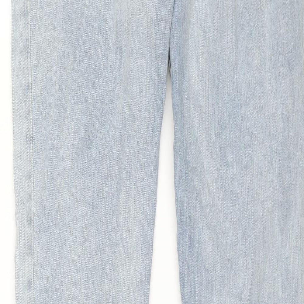 Levi's Womens Blue Cotton Skinny Jeans Size 27 in L32 in Regular Zip