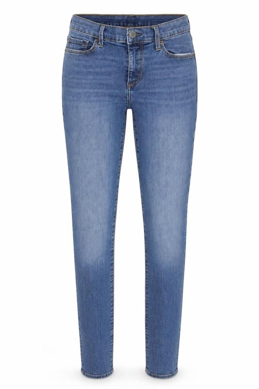 Gap Womens Blue Cotton Skinny Jeans Size 26 in L32 in Regular Zip