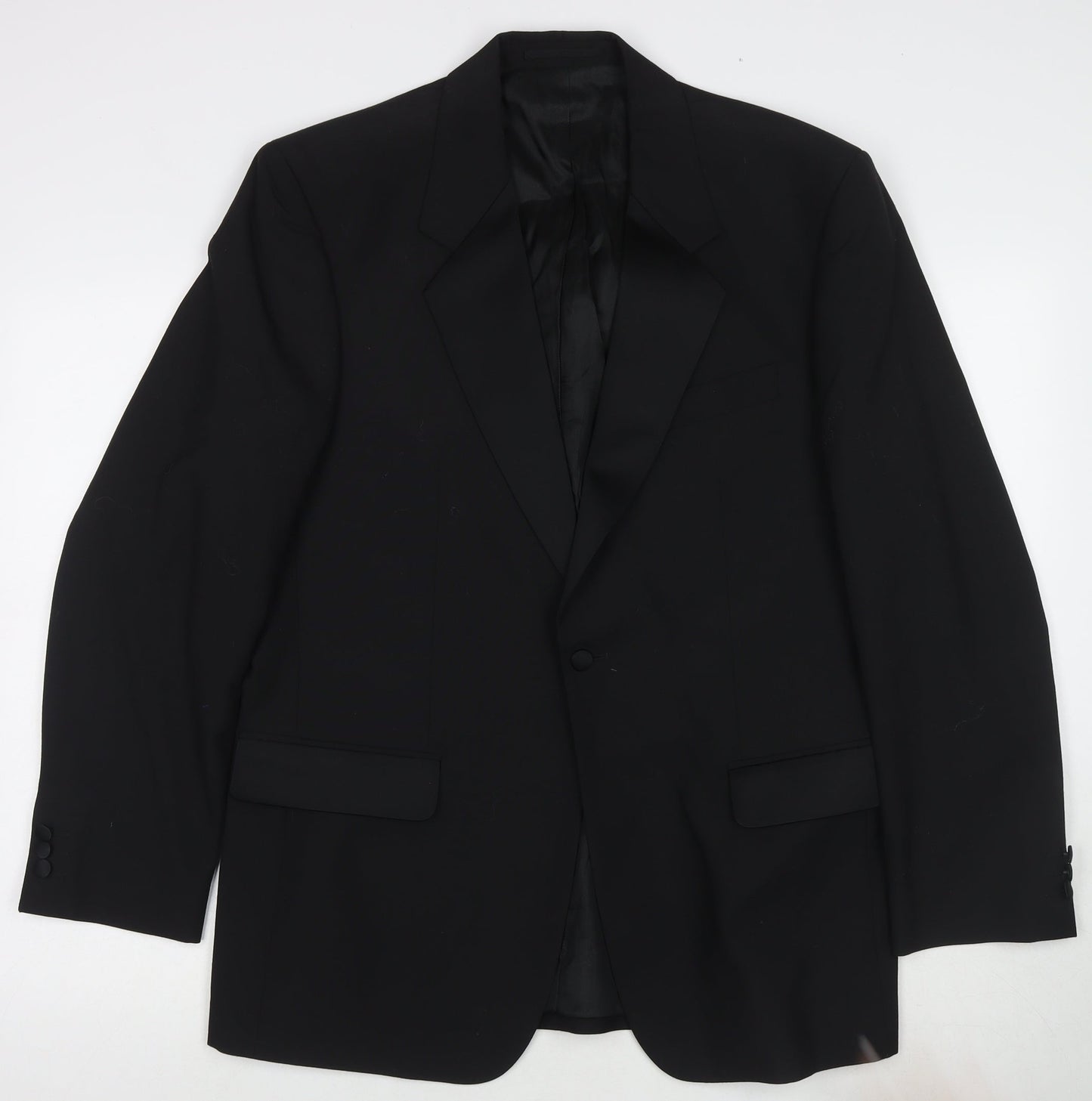 Leonardo Dieci x Mens Blue Polyester Jacket Blazer Size 40 Regular