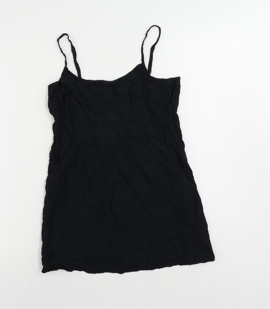 Hollister Womens Black Viscose Camisole Tank Size M Round Neck