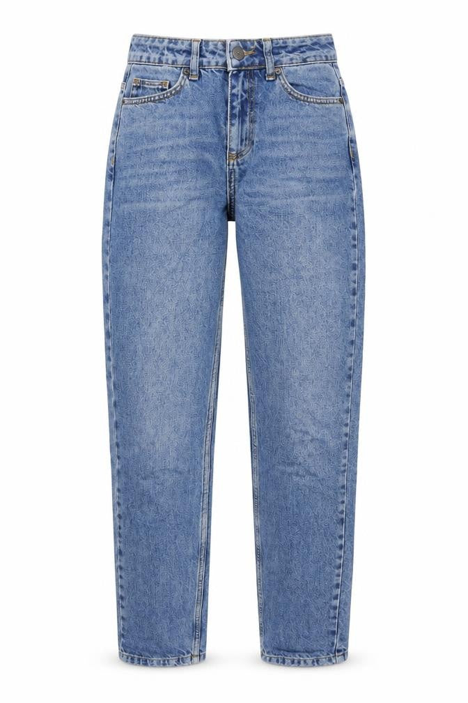 BDG Womens Blue Cotton Mom Jeans Size 24 in L29 in Regular Button