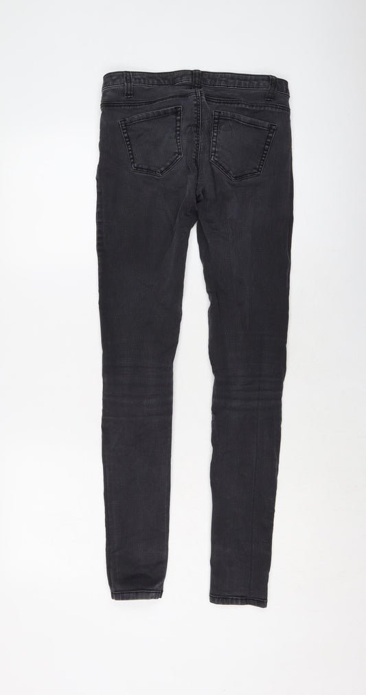 Denim & Co. Womens Green Cotton Jegging Jeans Size 8 L30 in Regular Button