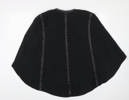 Finders Keepers Womens Black Jacket Size L Hook & Eye