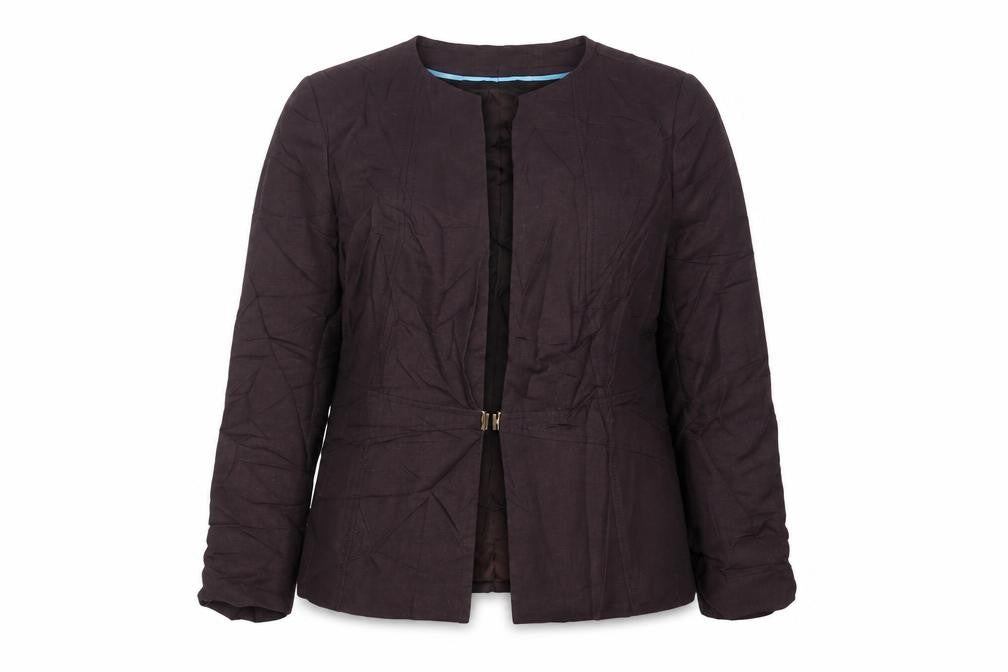 Planet Womens Brown Jacket Size 16