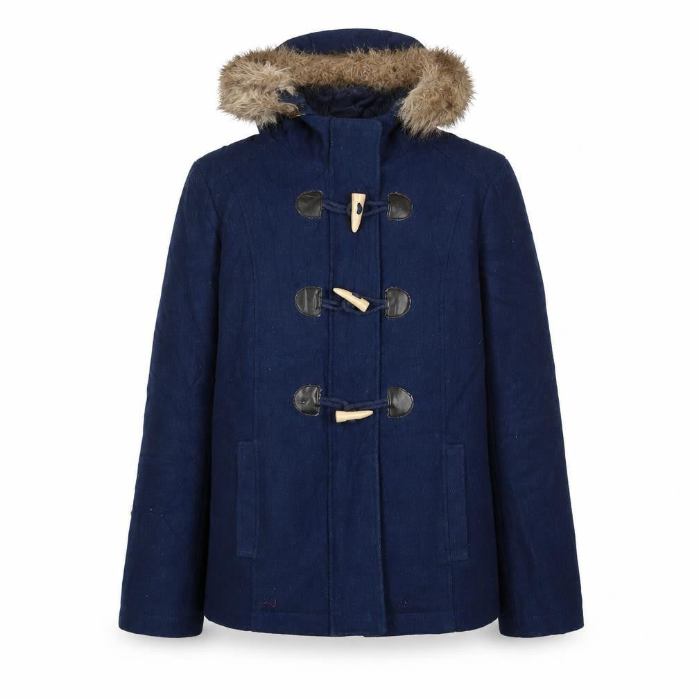 Marks & Spencer Womens Blue Jacket Coat Size 12 Zip