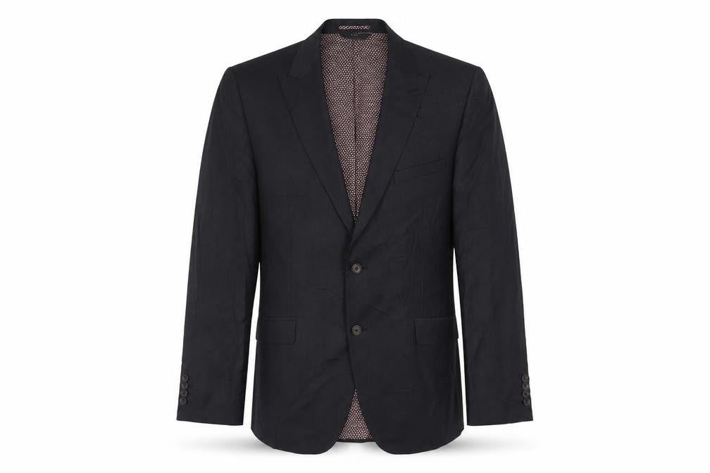Marks and Spencer Mens Grey Polyester Jacket Suit Jacket Size 42 Regular