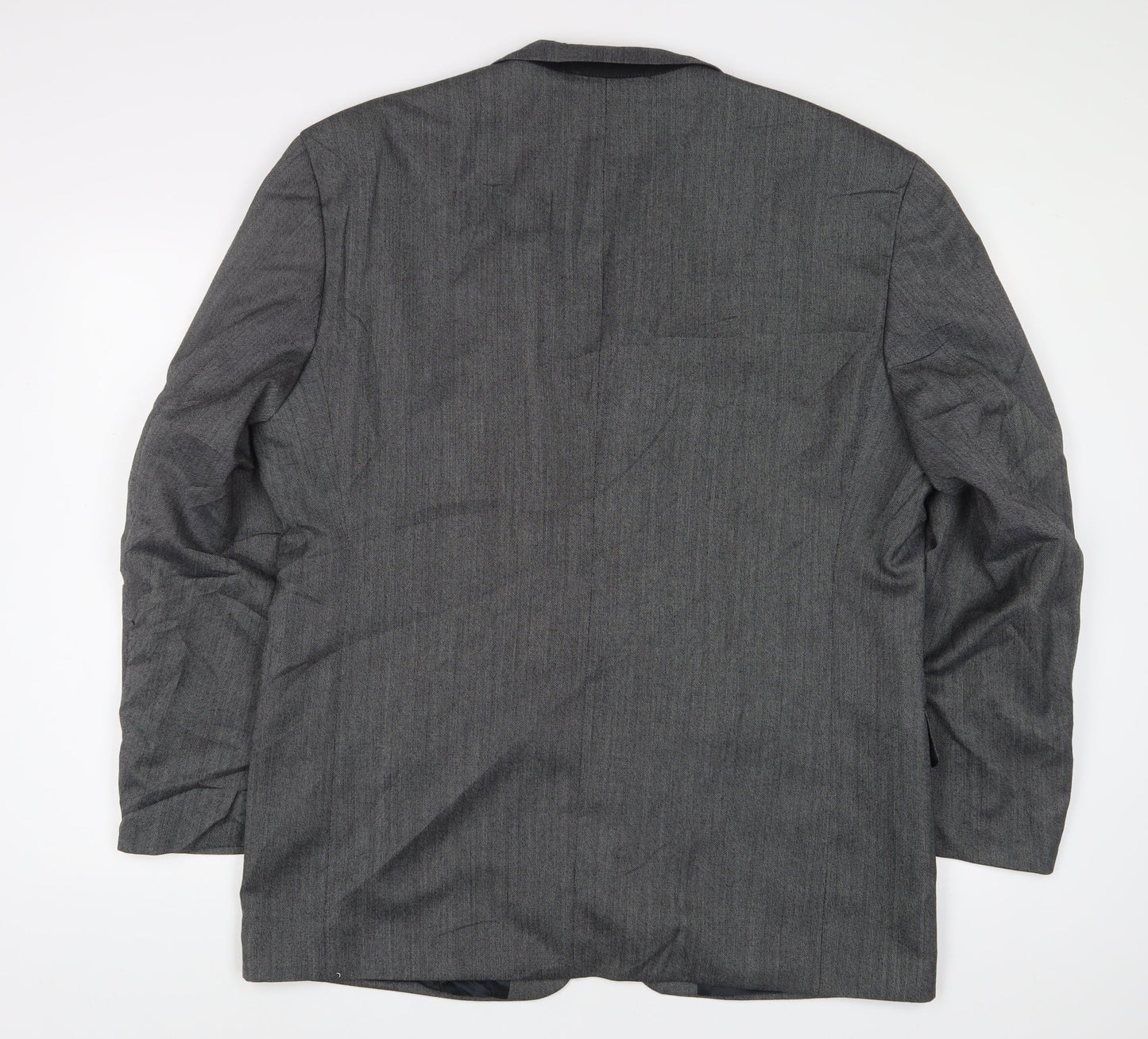 James Barry Mens Grey Wool Jacket Suit Jacket Size 44 Regular
