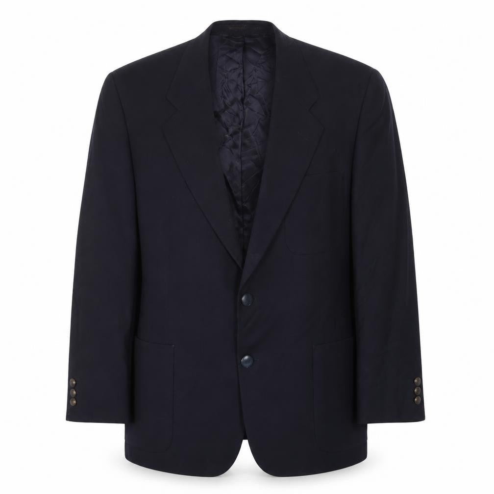 Marks and Spencer Mens Blue Wool Jacket Suit Jacket Size 40 Regular