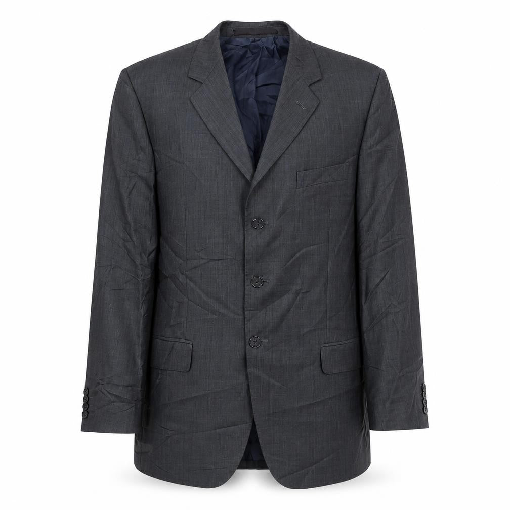 Marks and Spencer Mens Grey Wool Jacket Suit Jacket Size 40 Regular