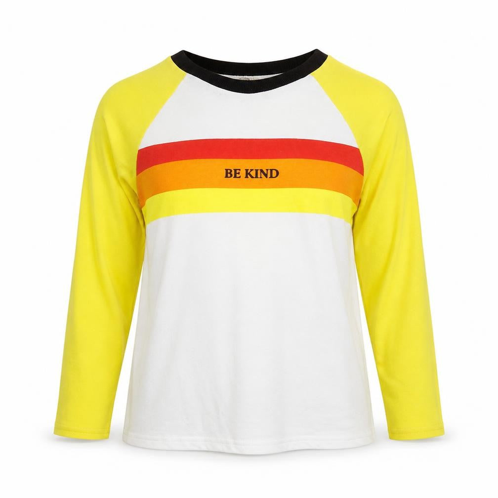 Zaful Womens Multicoloured Colourblock Cotton Pullover Sweatshirt Size M Pullover - Be Kind
