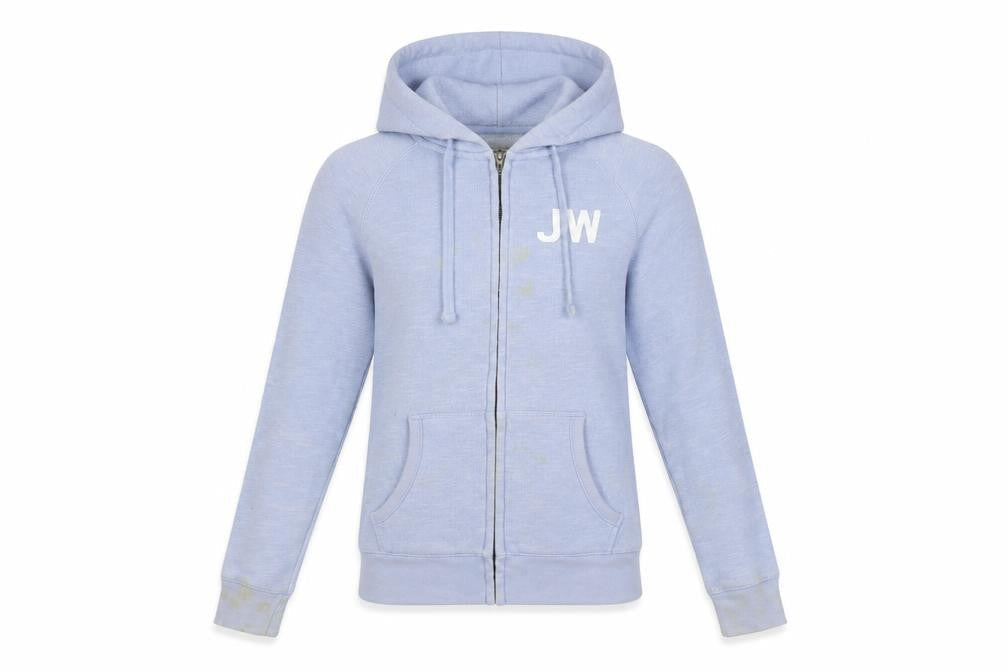 Womens UK 6 Regular Jack Wills Blue Full Zip Hoodie
