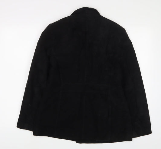 NEXT Womens Black Jacket Size 10 Button