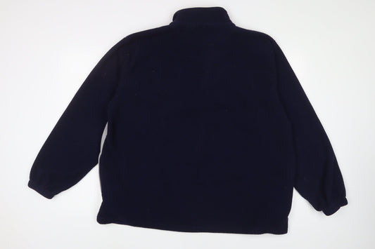 Diadora Mens Blue Polyester Pullover Sweatshirt Size 2XL - Logo
