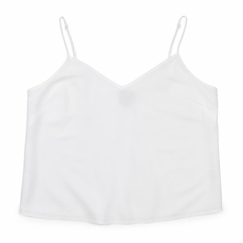ASOS Womens White Polyester Camisole Tank Size 10 V-Neck