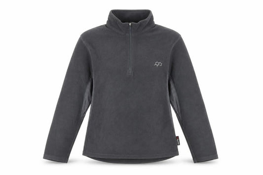 Technicals Womens Grey Polyester Pullover Sweatshirt Size 16 Zip