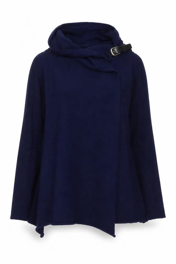 Womens UK M Regular Lakeland Blue Cardigan Tight-Knit