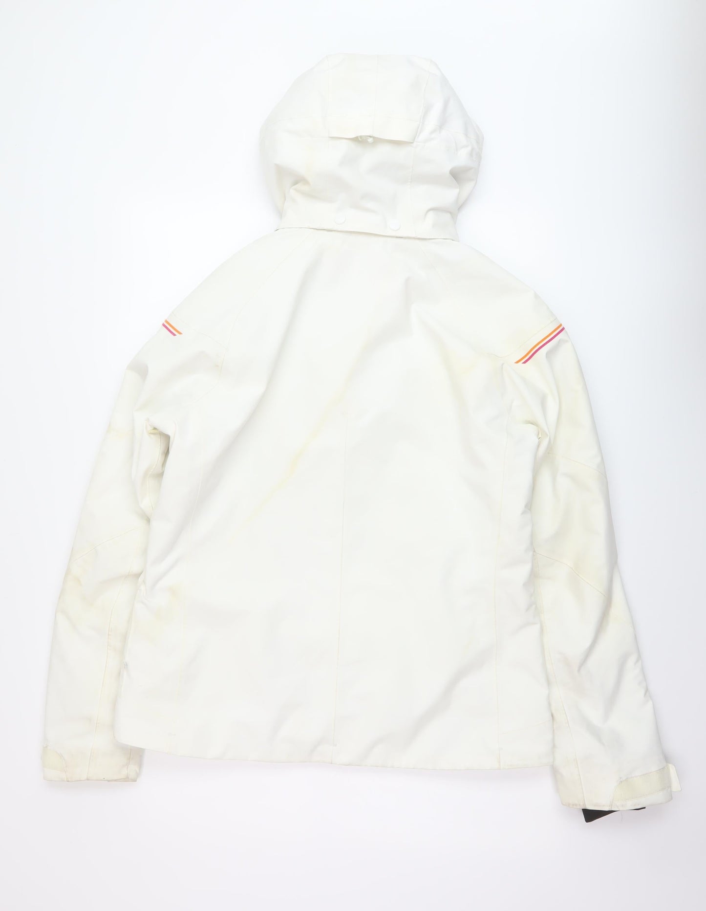 Halti Womens White Ski Jacket Coat Size 14 Zip