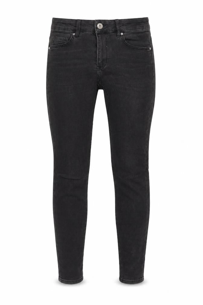 Divided by H&M Womens Black Cotton Skinny Jeans Size 8 L28 in Regular Zip