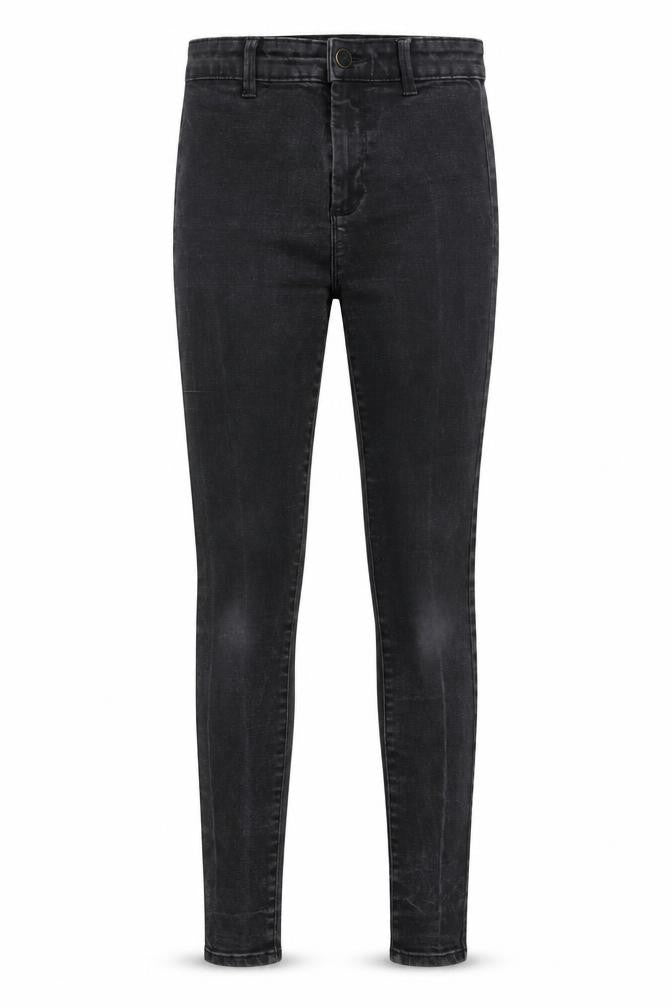 Denim & Co. Womens Black Cotton Skinny Jeans Size 6 L26 in Regular Zip
