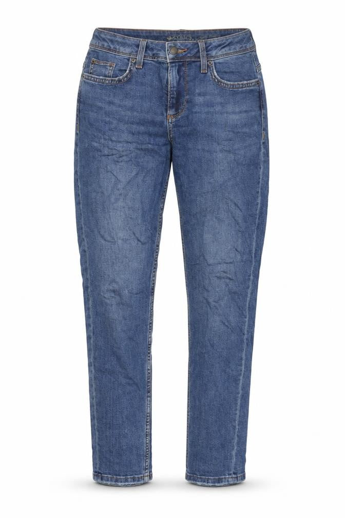 Colin's Womens Blue Cotton Tapered Jeans Size 30 in L29 in Regular Zip