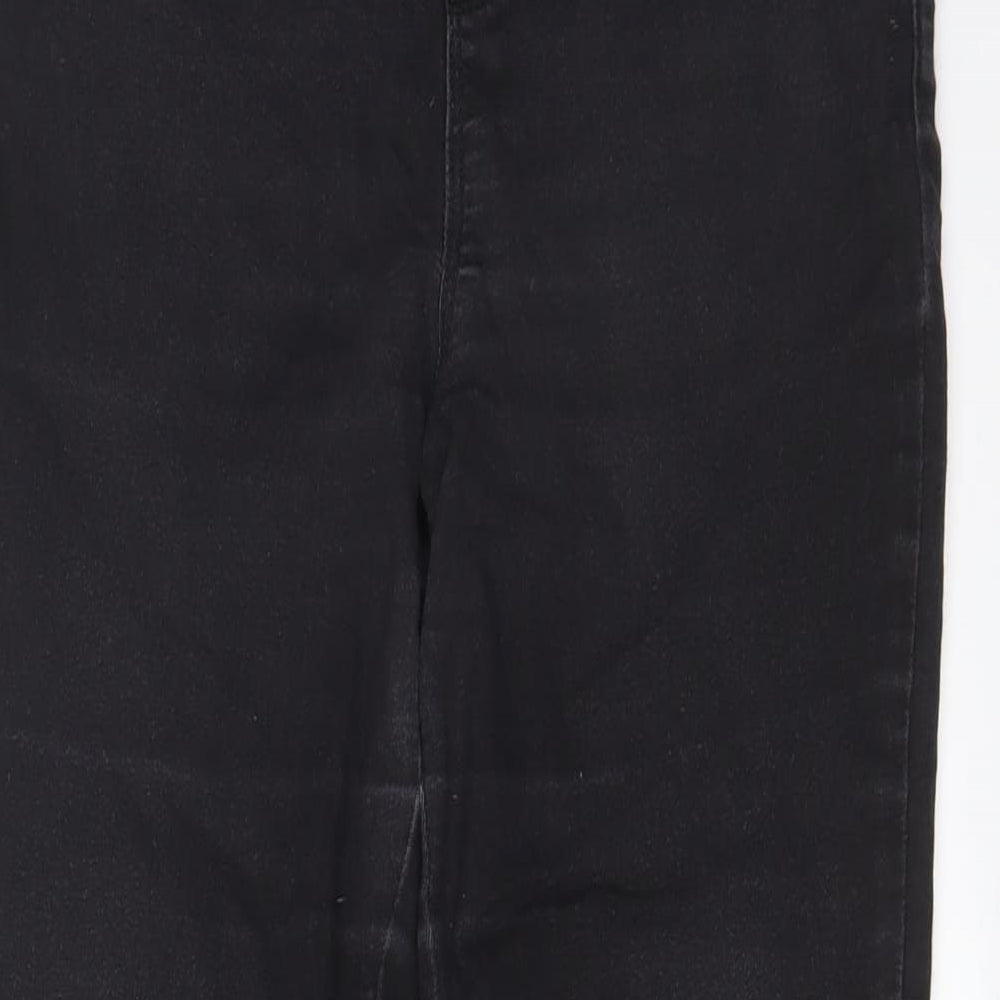 TU Womens Grey Cotton Jegging Jeans Size 12 L20.5 in Regular