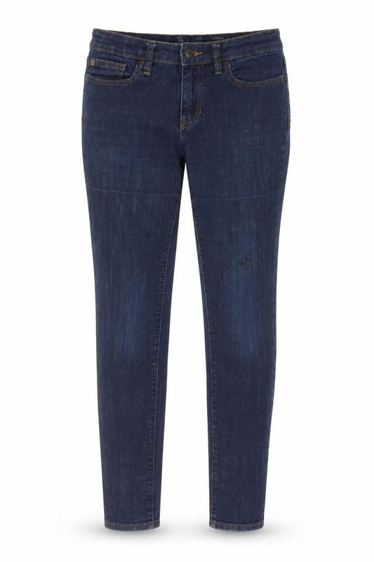 Gap Womens Blue Cotton Skinny Jeans Size 10 L29 in Regular Zip