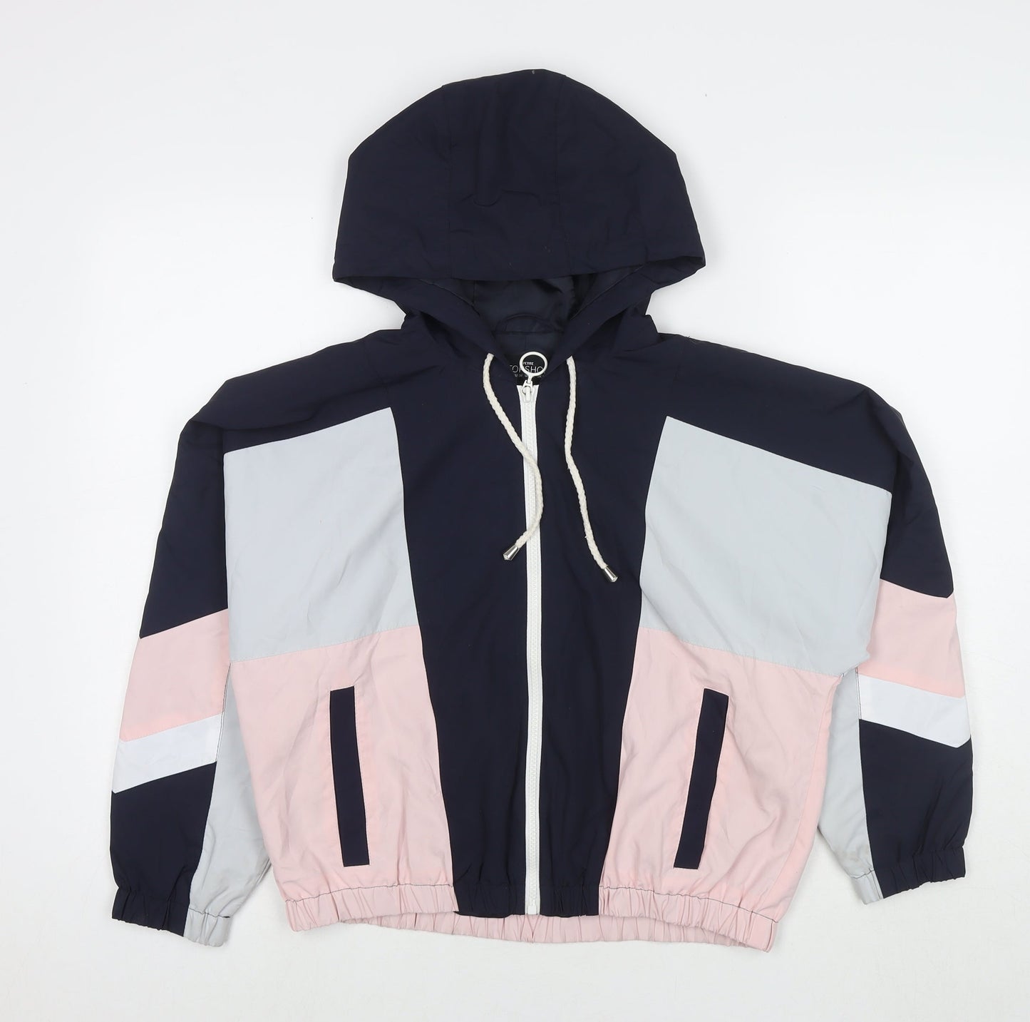 Topshop Womens Multicoloured Jacket Size XS Zip