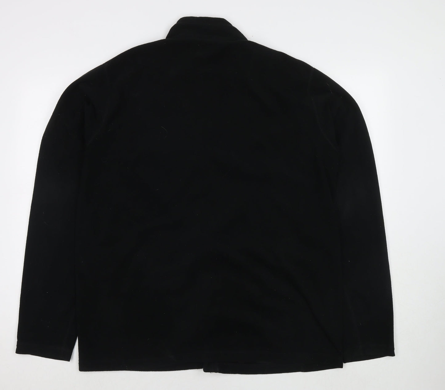 Eddie Bauer Mens Black Jacket Size XL Zip