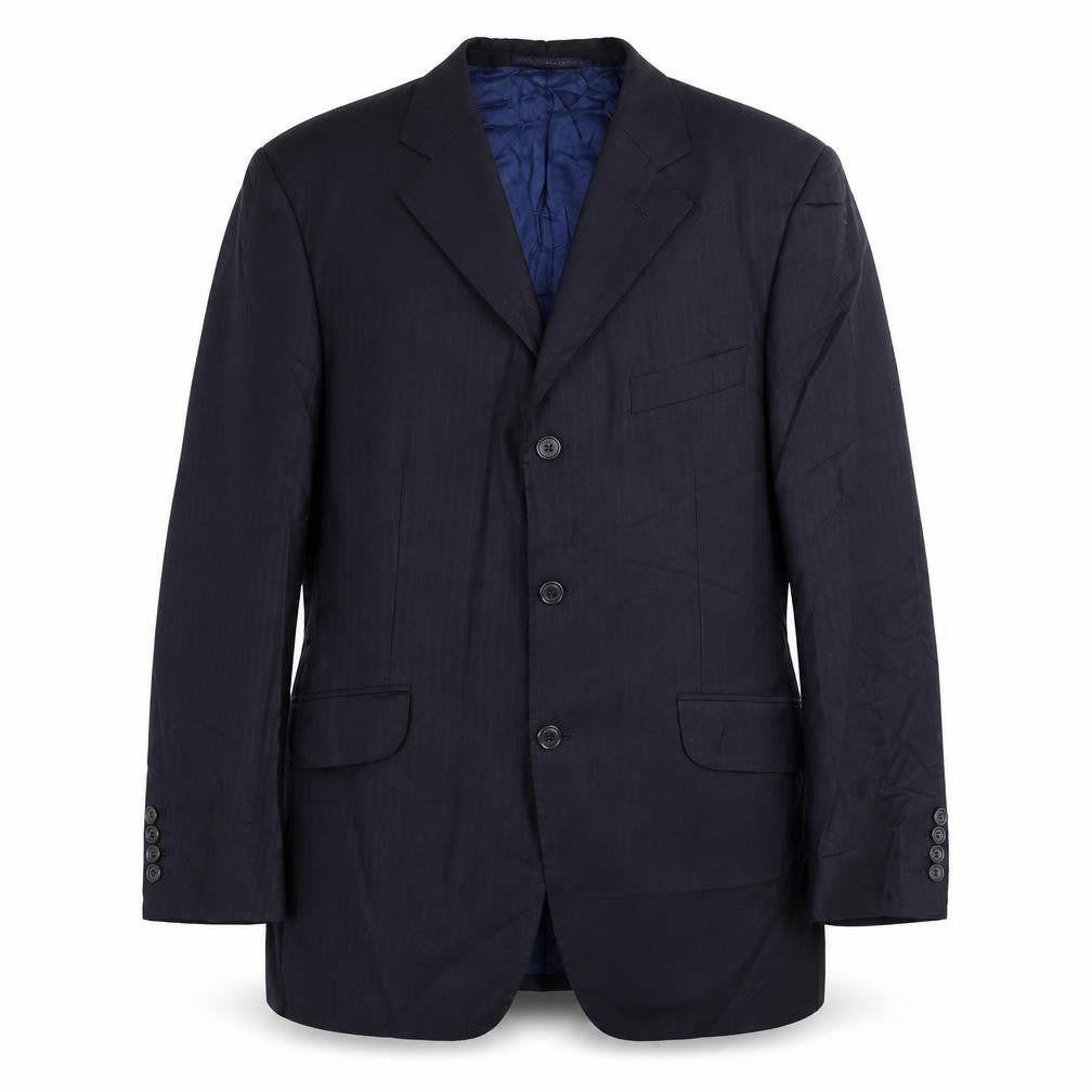 Marks and Spencer Mens Black Wool Jacket Suit Jacket Size 40 Regular