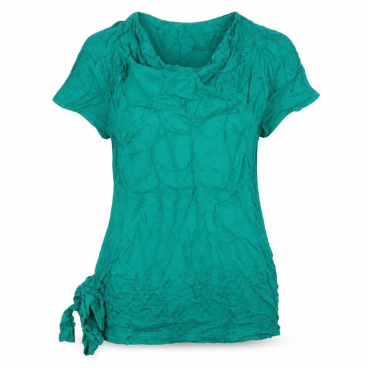 Womens UK Size 10 Crew Clothing Green Polyester T-Shirt