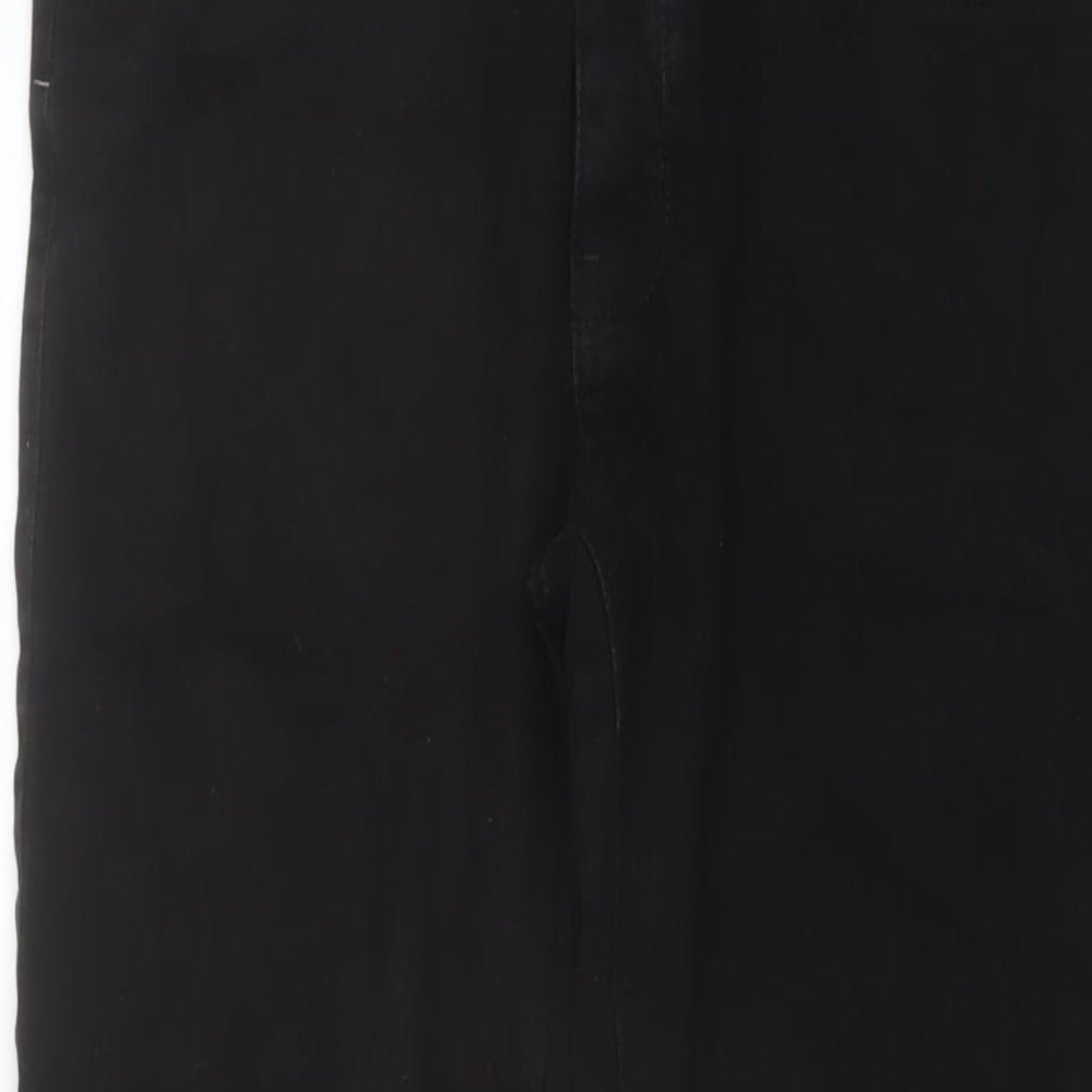 Denim & Co. Mens Black Cotton Skinny Jeans Size 30 in L30 in Regular Button