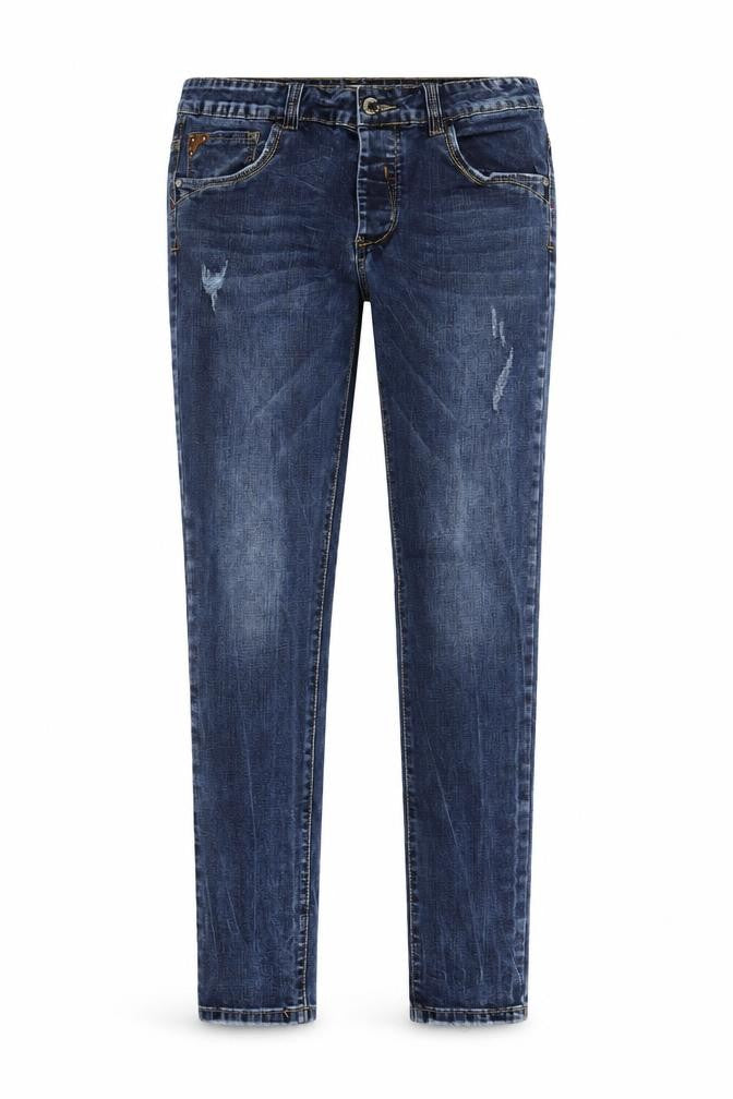 Always Jeans Womens Blue Cotton Skinny Jeans Size 30 in L30 in Regular Zip
