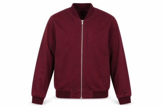 Topman Mens Red Jacket Size M Zip - Pockets