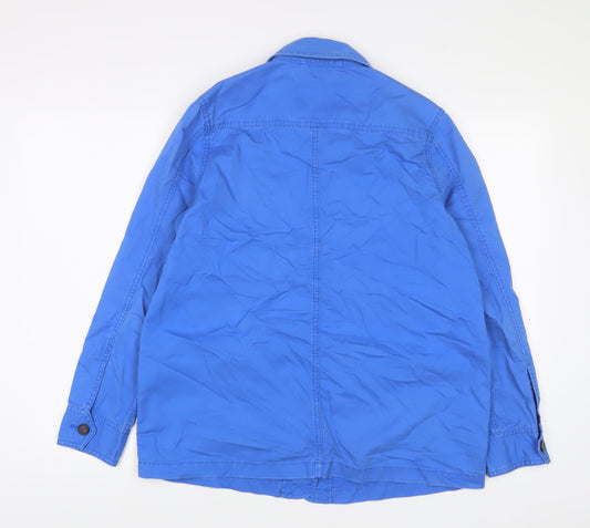 Crew Clothing Womens Blue Jacket Size 12 Button