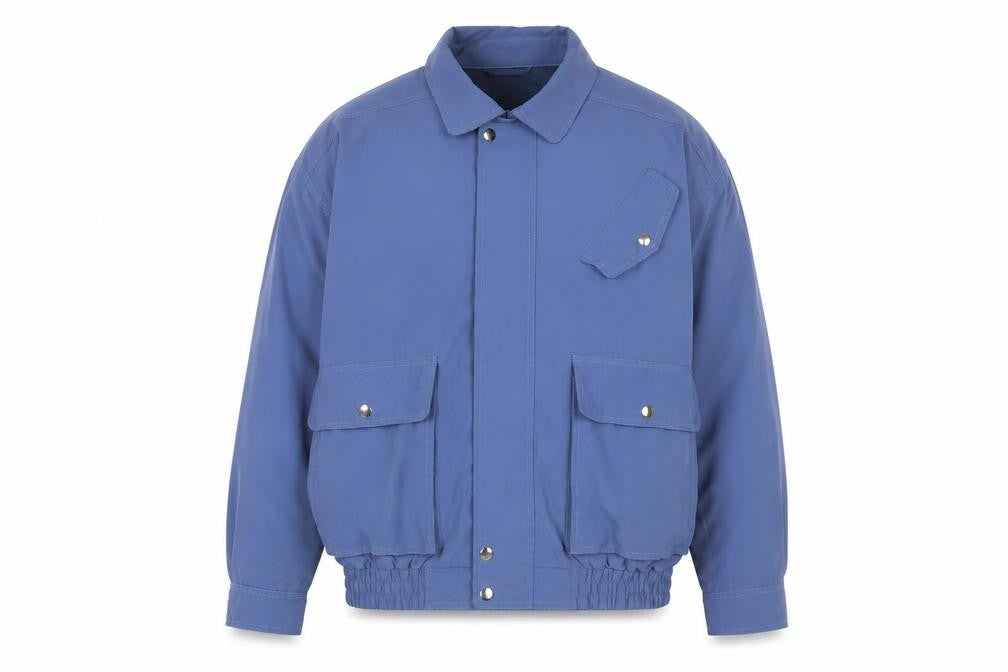 Pringle Mens Blue Jacket Size M Zip - Pockets