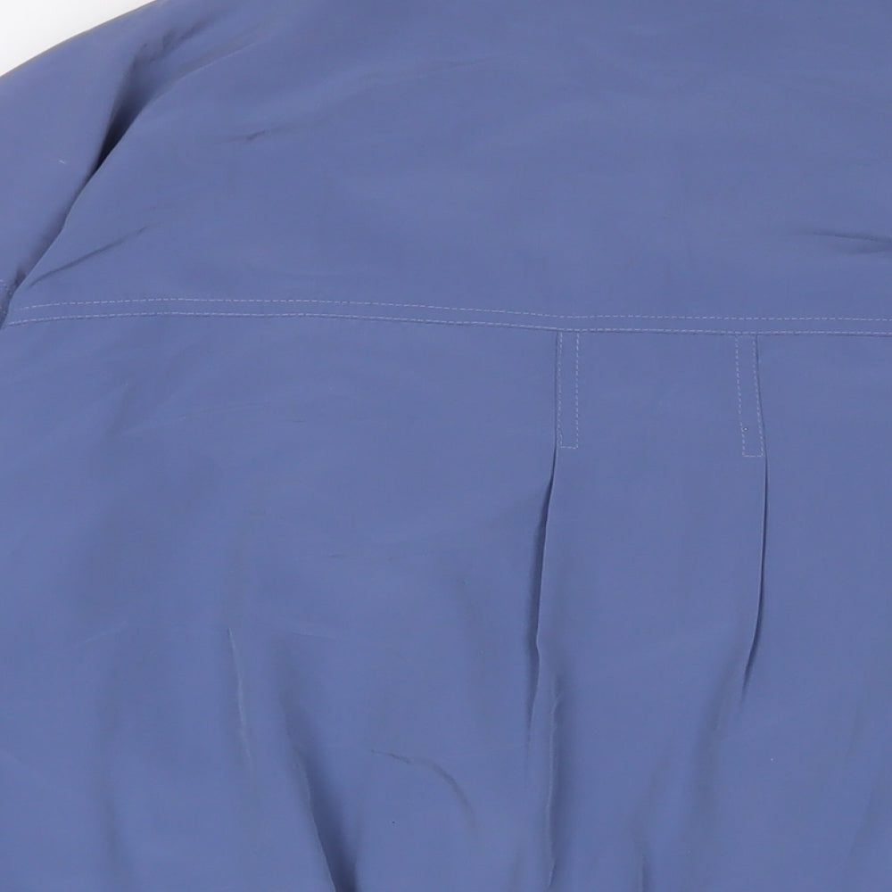 Pringle Mens Blue Jacket Size M Zip - Pockets
