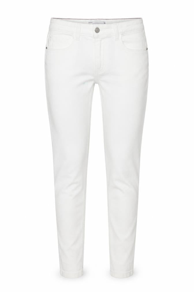 NEXT Womens White Cotton Skinny Jeans Size 30 in L27 in Slim Zip