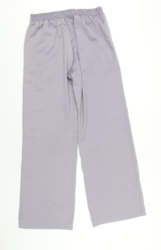 ASOS Womens Blue Polyester Sweatpants Trousers Size 12 L32 in Regular