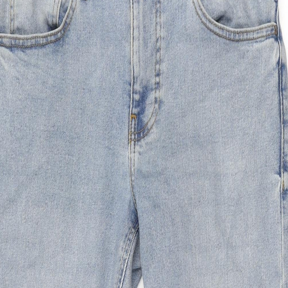 ASOS Womens Blue Cotton Skinny Jeans Size 28 in L30 in Regular Zip