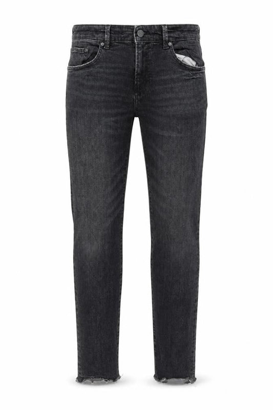 Pull&Bear Mens Grey Cotton Skinny Jeans Size 32 in L29 in Regular Button