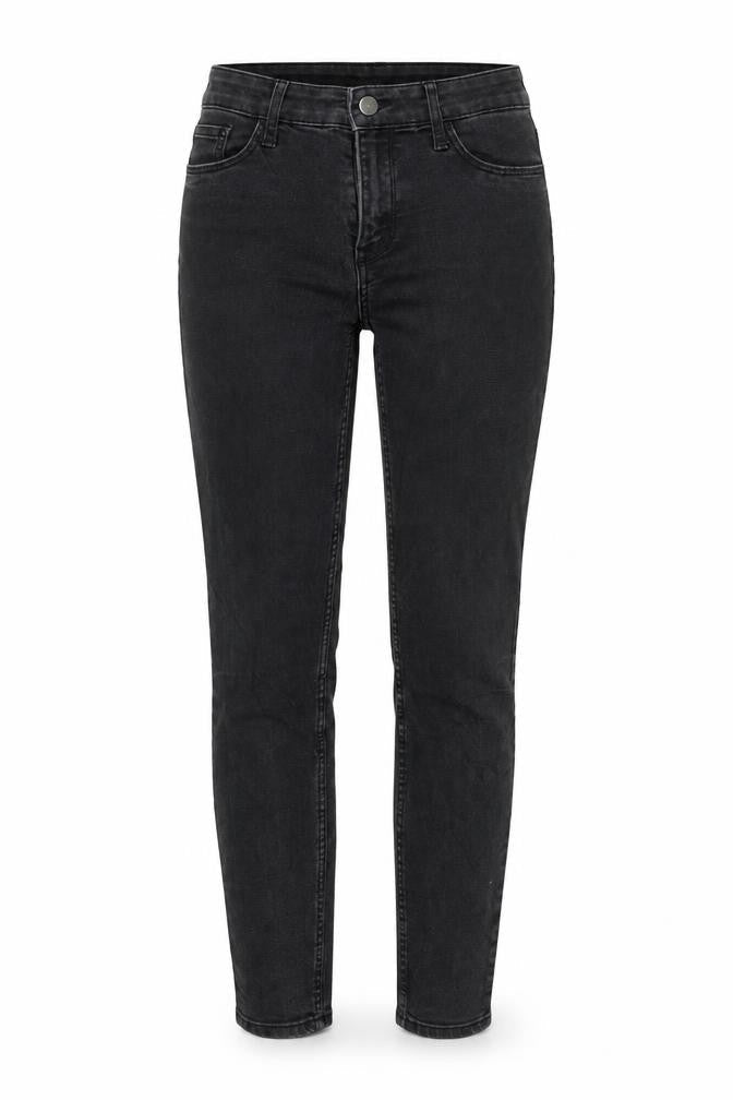 H&M Womens Black Cotton Skinny Jeans Size 26 in L28 in Regular Zip