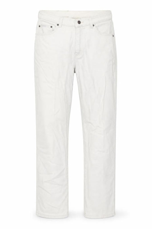 Lee Mens Ivory Cotton Straight Jeans Size 30 in L30 in Regular Zip