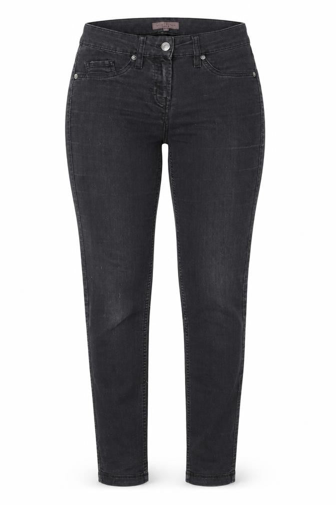 Great Plains Womens Black Cotton Skinny Jeans Size 8 L29 in Regular Zip