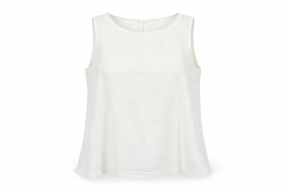 Womens UK Size 14 Klass White Polyester T-Shirt