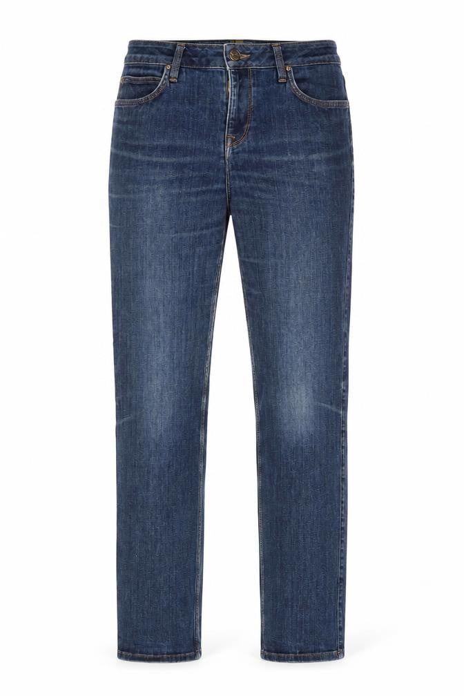 Lee Mens Blue Cotton Skinny Jeans Size 30 in L33 in Regular Zip - Long Leg