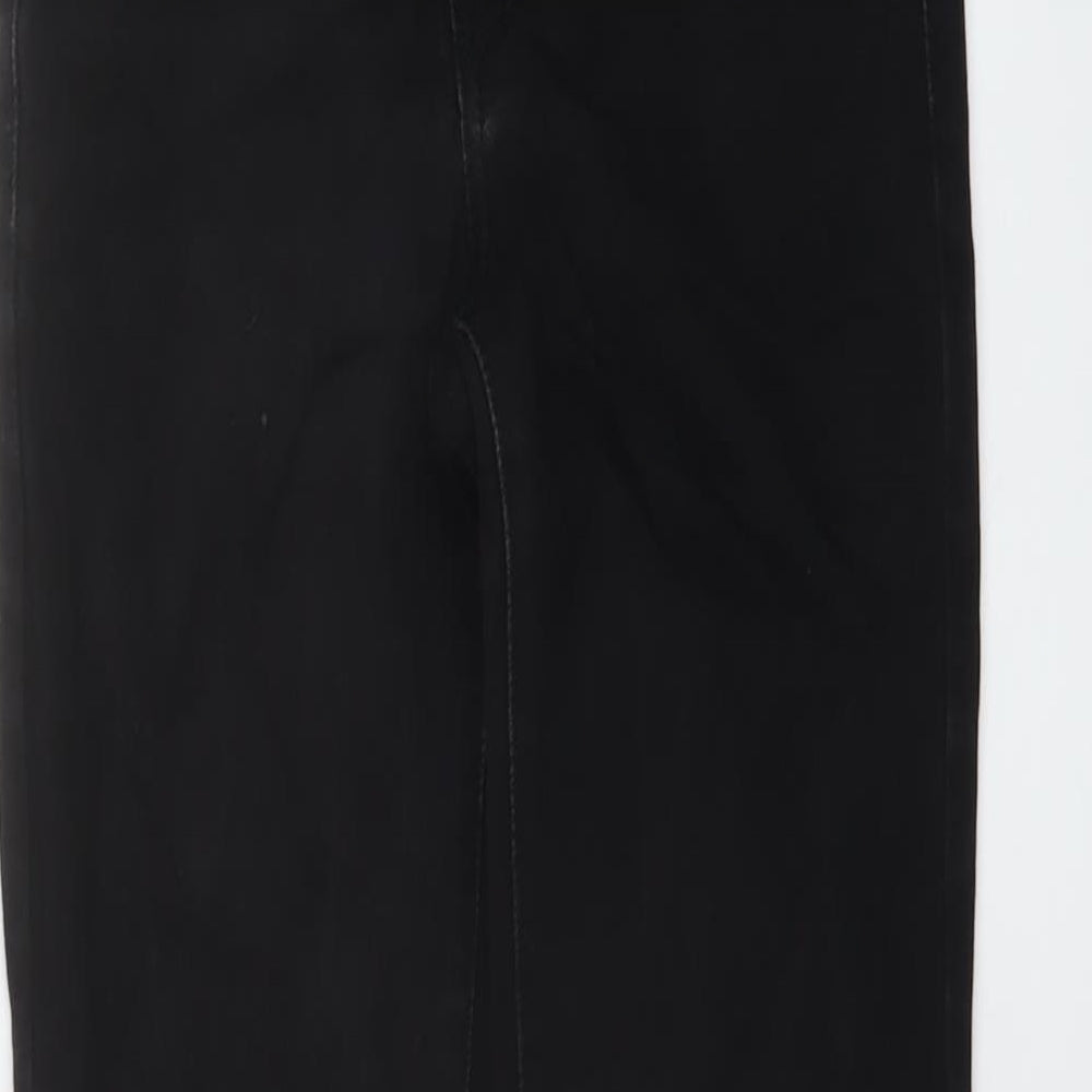 Levi's Womens Black Cotton Skinny Jeans Size 27 in L29 in Regular Button