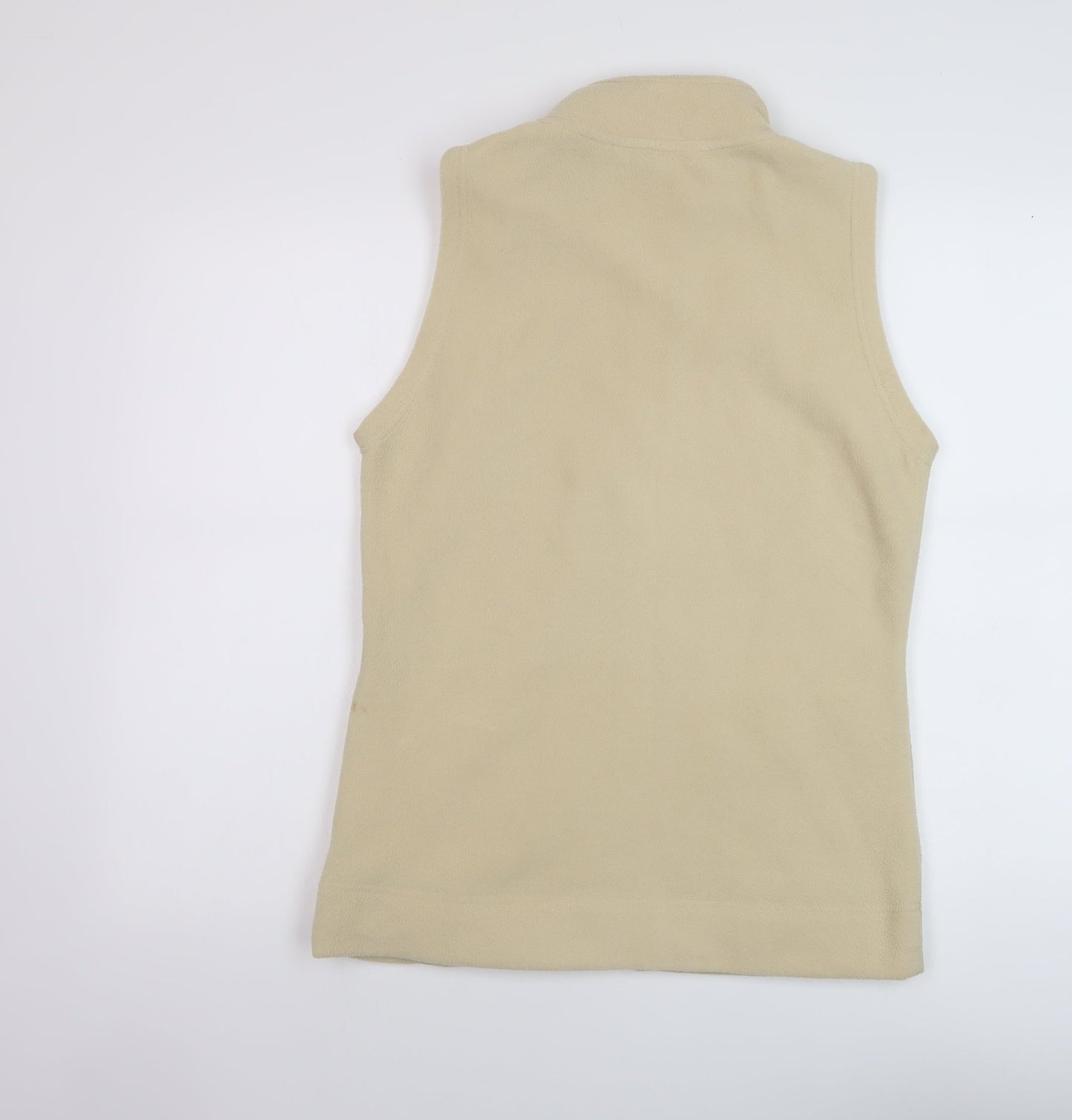 EWM Womens Beige Gilet Jacket Size 10 Zip