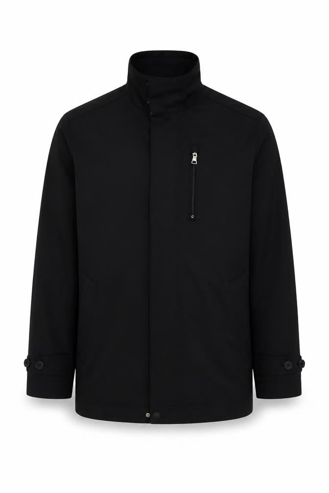 Marks & Spencer Mens Black Jacket Size S Zip