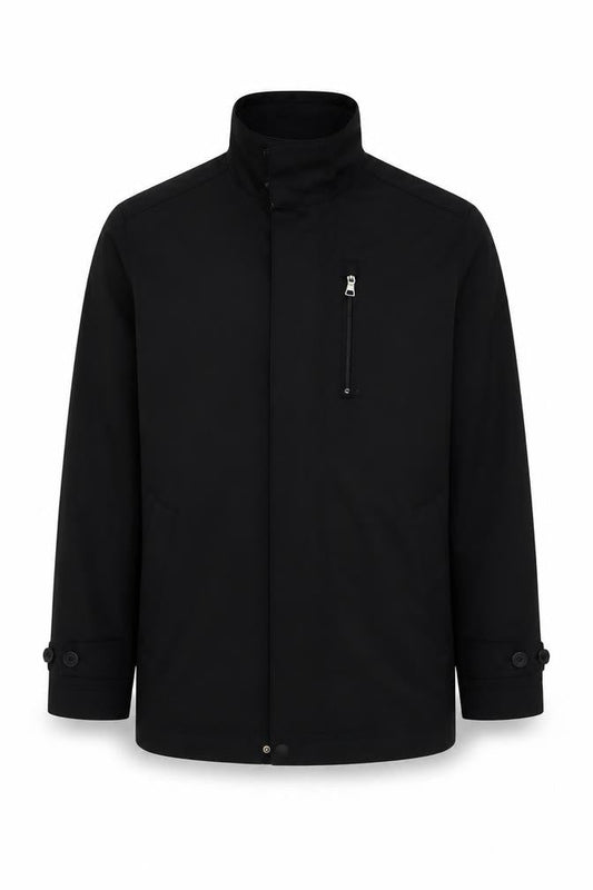 Marks & Spencer Mens Black Jacket Size S Zip