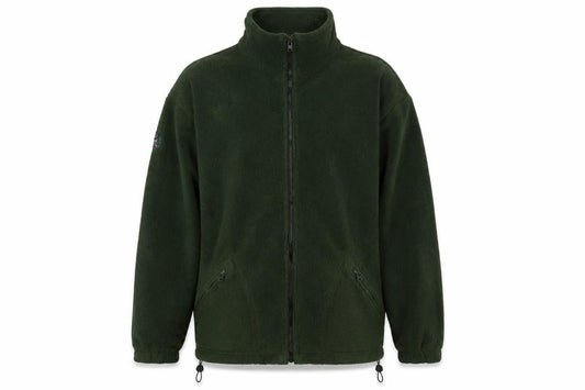 David Taylor Mens Green Jacket Size XL Zip - Zip Pockets